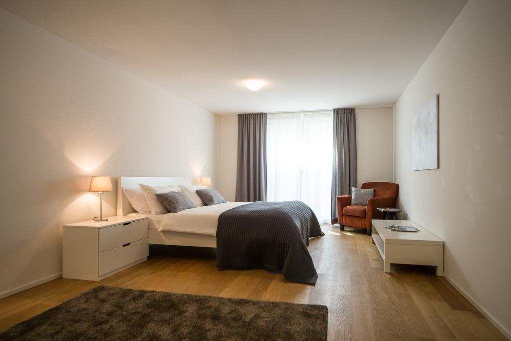 Central Apartments Luzern Szoba fotó